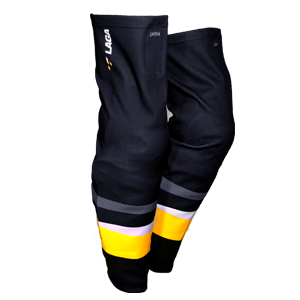Fully custom ice hockey socks side view